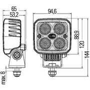 Hella Worklight High 1GA 996 284-011