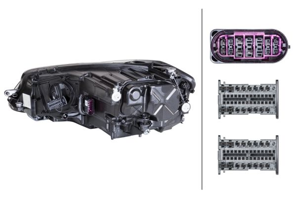 Hella 1ZX 013 924-281 Headlight