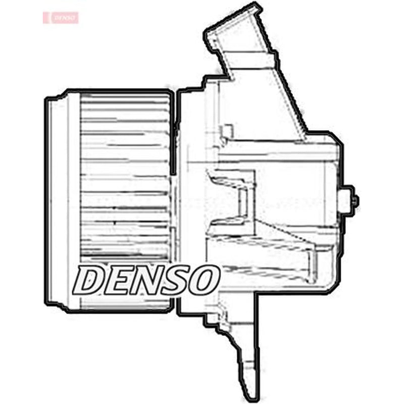 Denso Heater Blower Fan DEA09208
