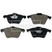 Borg & Beck 4 x Front Brake Pad Set BBP2353