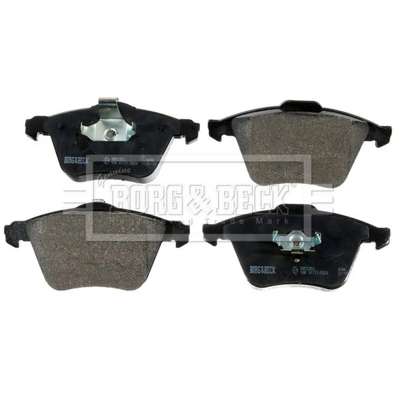 Borg & Beck 4 x Front Brake Pad Set BBP2353