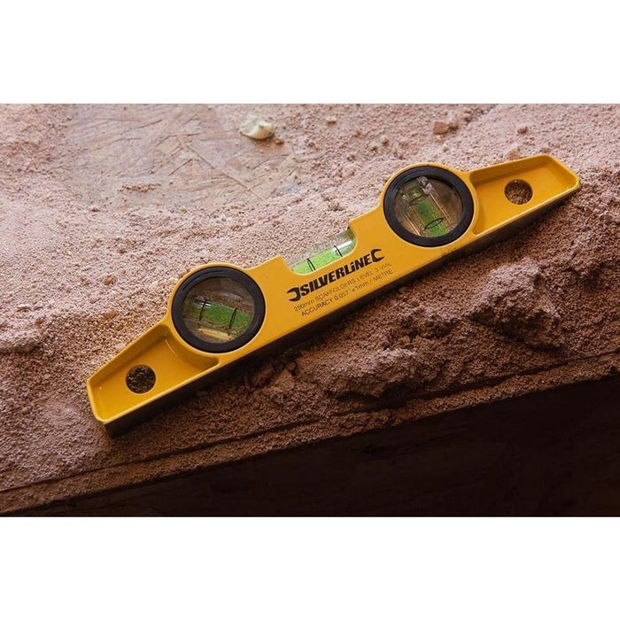 Silverline Magnetic Scaffolders Level 250mm Silverline  - Town Parts