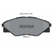 Textar Front Brake Pad Set 2524601