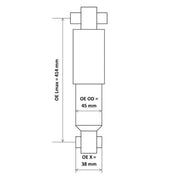 KYB Shock Absorber Damper Strut Front 3447500