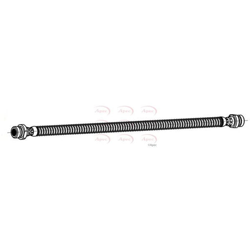 Apec Brake Hydraulic Hose Line Rear Right HOS4507
