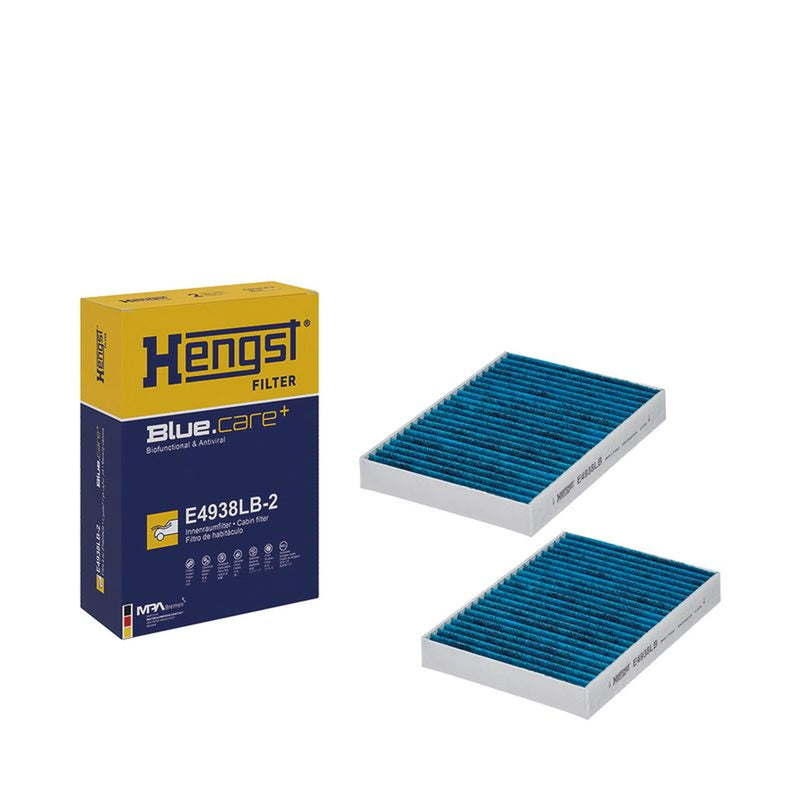 Hengst Cabin Air Filter (Pollen Filter) Front E4938LB-2