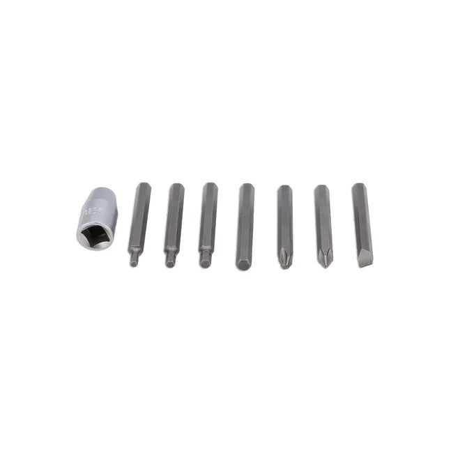 Laser Tools Impact Bit Set 8pc 1/2"D - PL