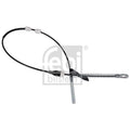 Febi Handbrake Cable Left Rear 04671