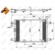 NRF Air Conditioning Condenser 35768
