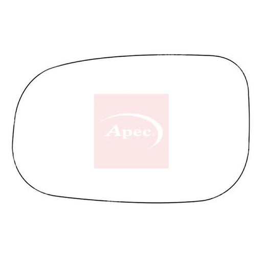 Apec Exterior Wing Mirror Glass Left AMS2625