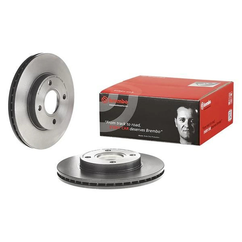 Brembo 2 x Internally Vented Front Brake Discs 09.7806.11