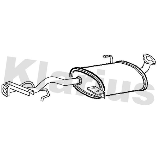 Klarius Box With Centre Pipe Centre IZ23P