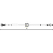 NAPA Brake Hydraulic Hose Line Rear NBH1107