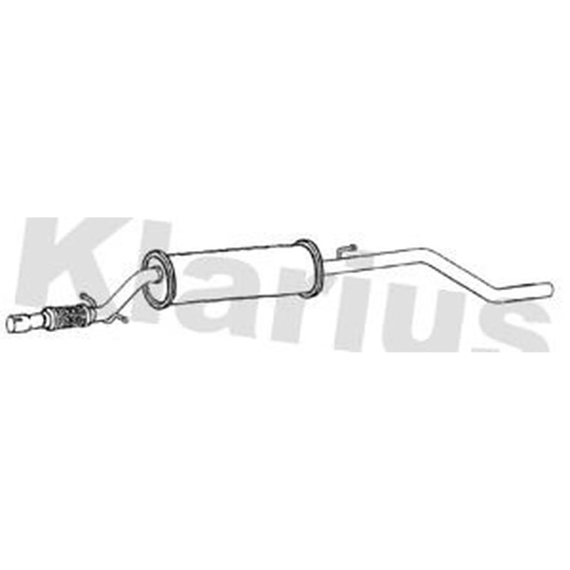 Klarius Box With Centre Pipe Centre FT911X