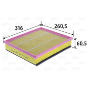 Valeo Engine Air Filter 585783