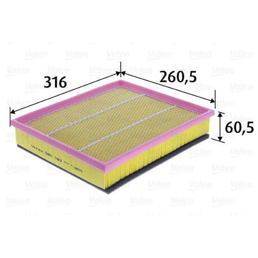 Valeo Engine Air Filter 585783