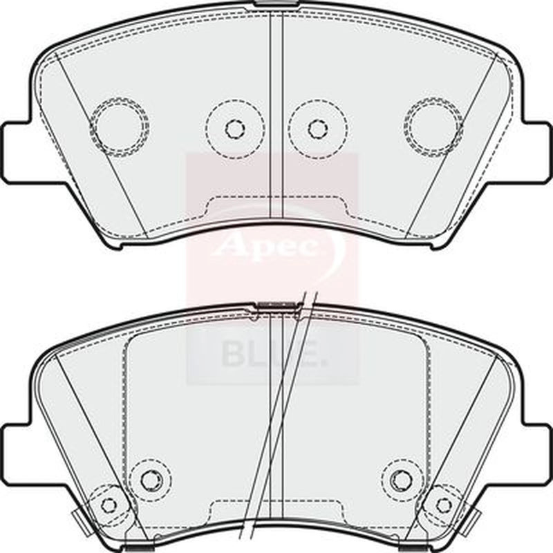Apec Front Brake Pad Set PD3357