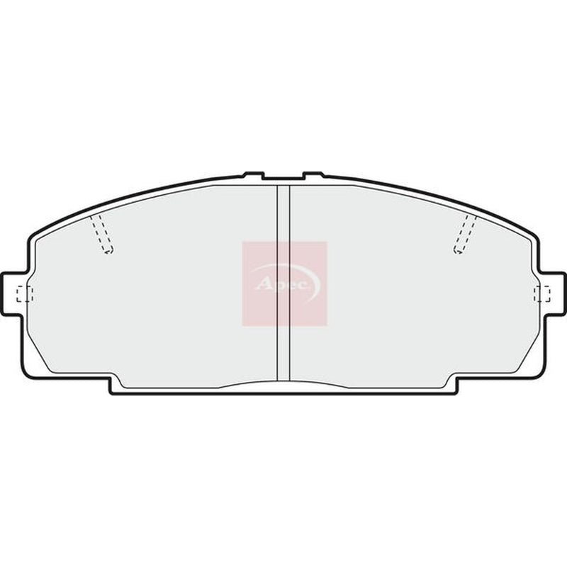 Apec Front Brake Pad Set PAD1371
