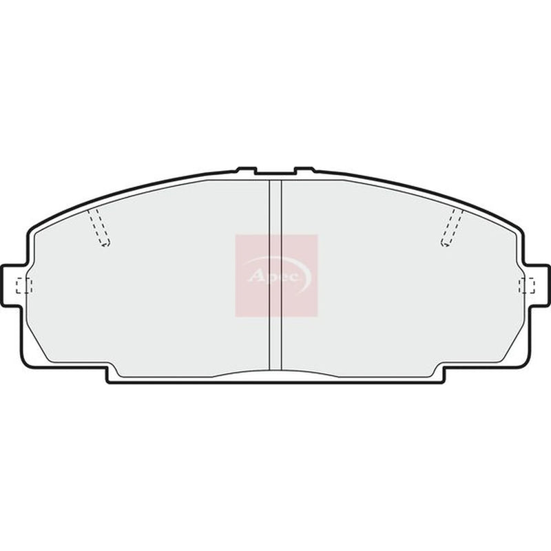 Apec Front Brake Pad Set PAD1371