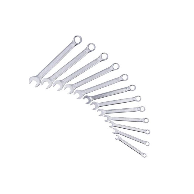 Laser Tools Metric Combination Spanner Set 12pc - PL