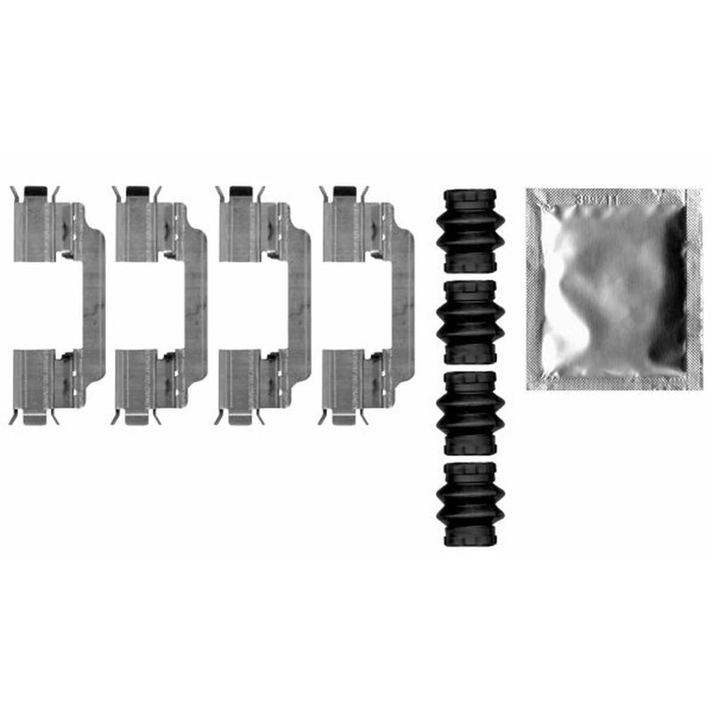 Textar Brake Pad Accessory Fitting Kit Rear 82541700