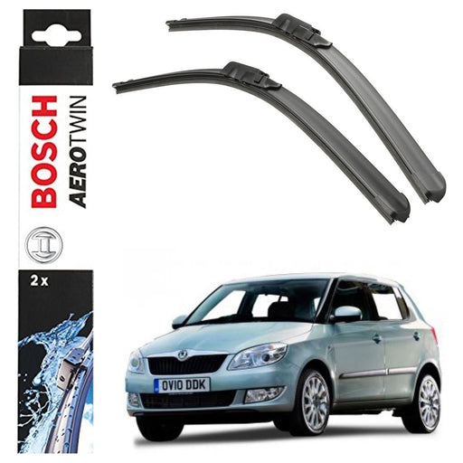 Bosch Aerotwin Front Wiper Blades Set Skoda Fabia Ii Hatchback 12.06-05.13 A052S Bosch  - Town Parts