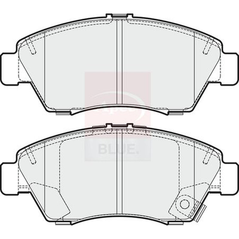 Apec Front Brake Pad Set PD3456