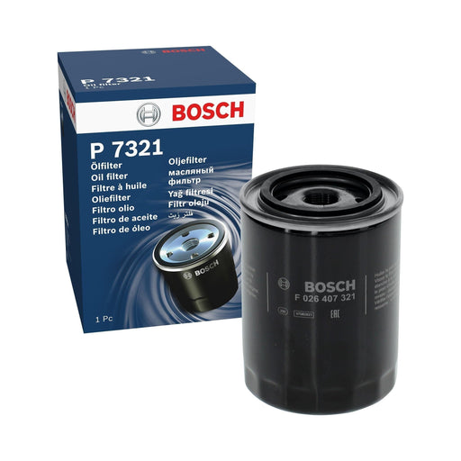 Genuine Bosch Car Oil Filter Fits Iveco Daily 70C18 - 3.0 - 16- F026407321 Bosch  - Town Parts