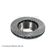Blue Print 2 x Perforated/Vented Front Brake Discs ADV1843126