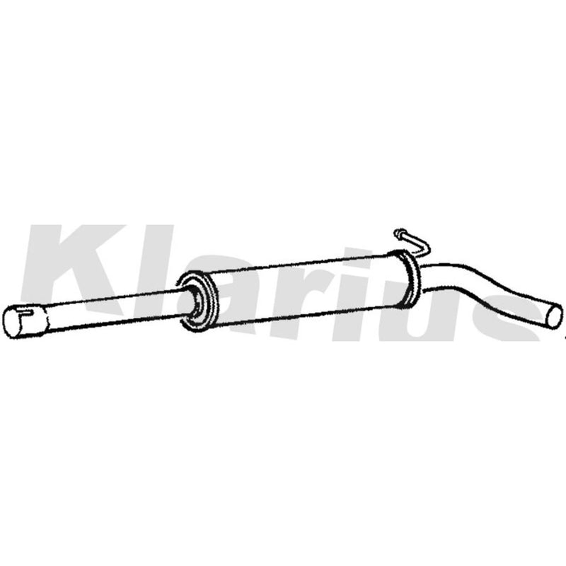 Klarius Box With Centre Pipe Centre VW889D