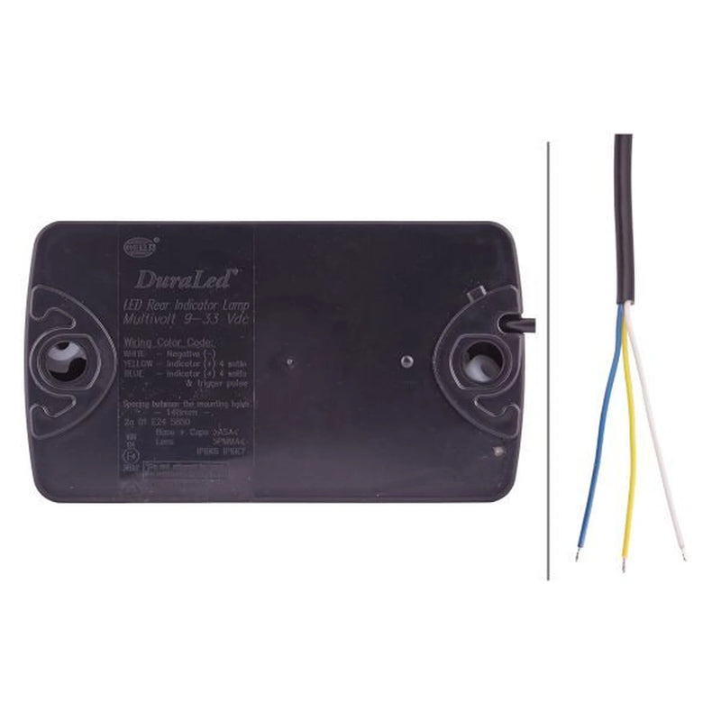 Hella Direction Indicator Light Rear 2BA 980 607-201