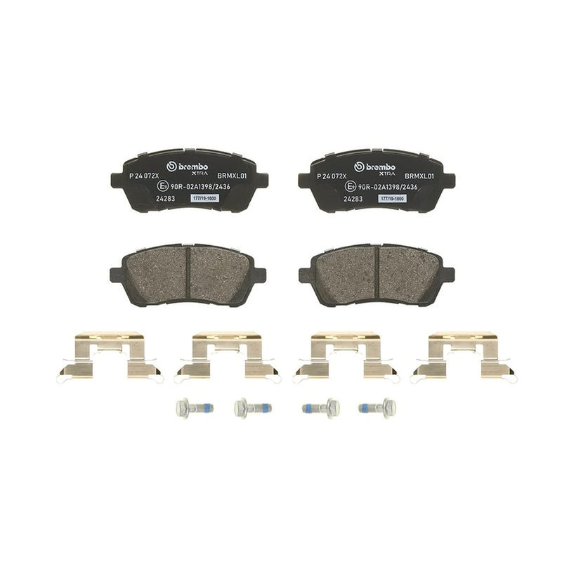 Brembo 4 x Front Brake Pad Set P24072X