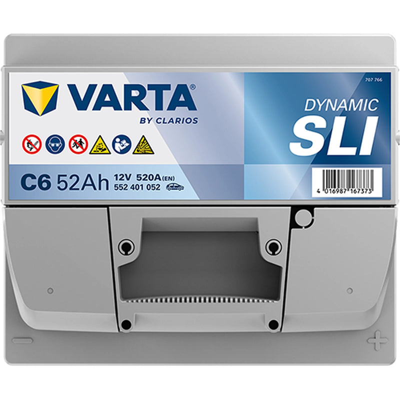 Varta Battery 12V 52Ah 520A 552401052K262