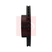 Apec 2 x Vented Front Brake Discs DSK2589