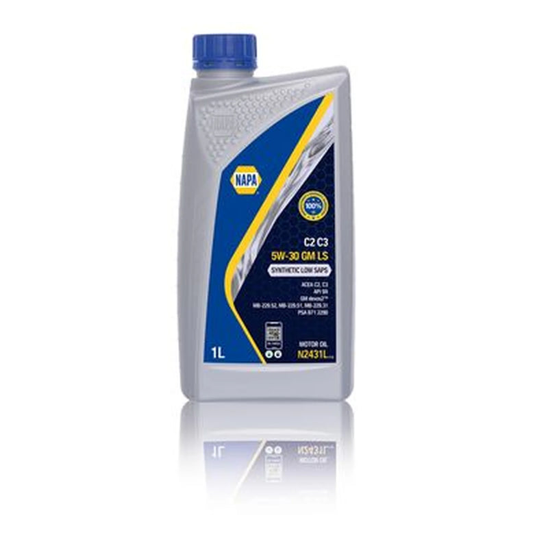 NAPA Engine Oil 1L C3 SN 5W-30 N2431L