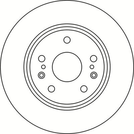 Abtex 2 x Vented Front Brake Discs BD2023V