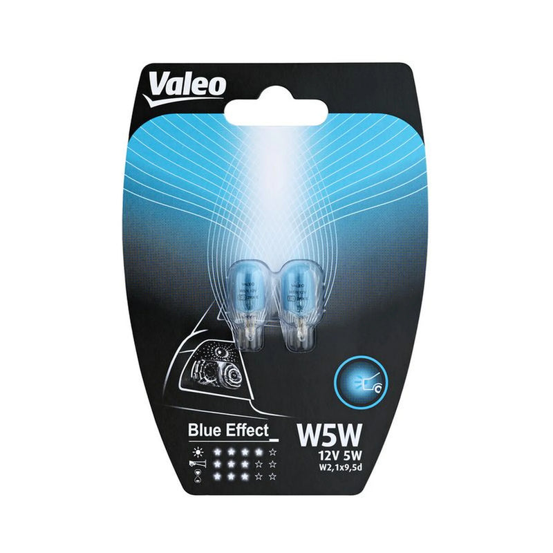 Valeo 2 x Indicator Turn Signal Bulb W2.1x9.5d 12V 5W 032118
