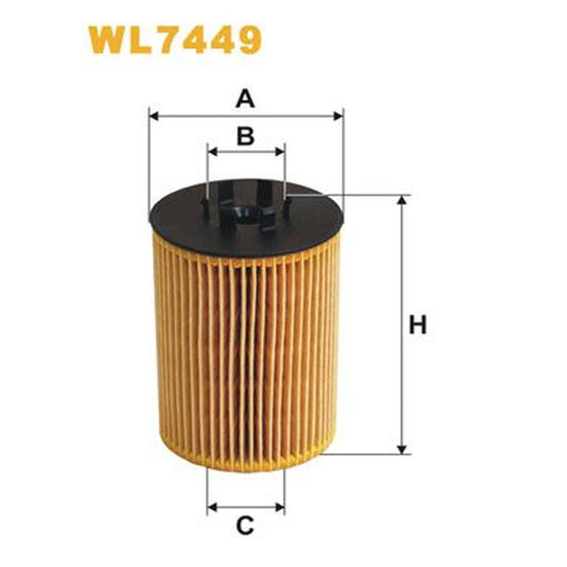 WIX Engine Oil Filter WL7449