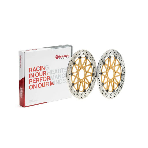 Brembo 2 x Floating Front Brake Disc Brake Discs 208973725