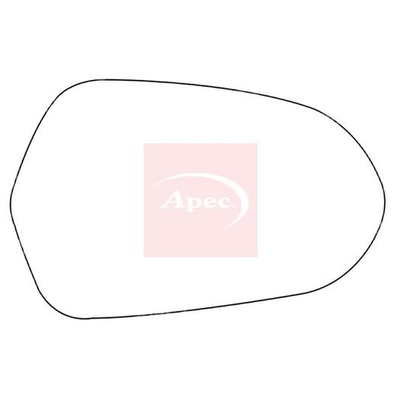 Apec Exterior Wing Mirror Glass Right AMS2084A