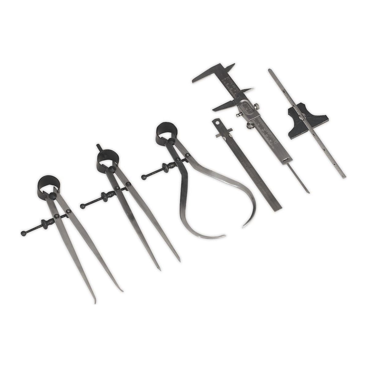 Sealey Professional Measuring Tool Set 6pc AK10000 Sealey  - Town Parts