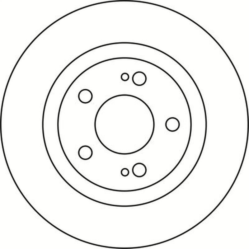 Abtex 2 x Vented Front Brake Discs BD1377V