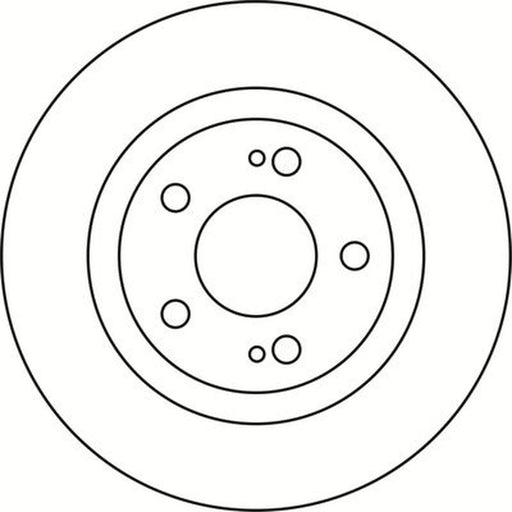 Abtex 2 x Vented Front Brake Discs BD1377V