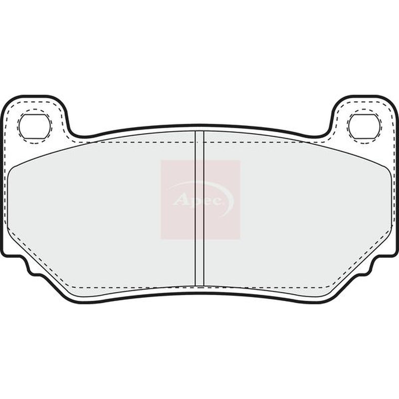 Apec Front Brake Pad Set PAD1346