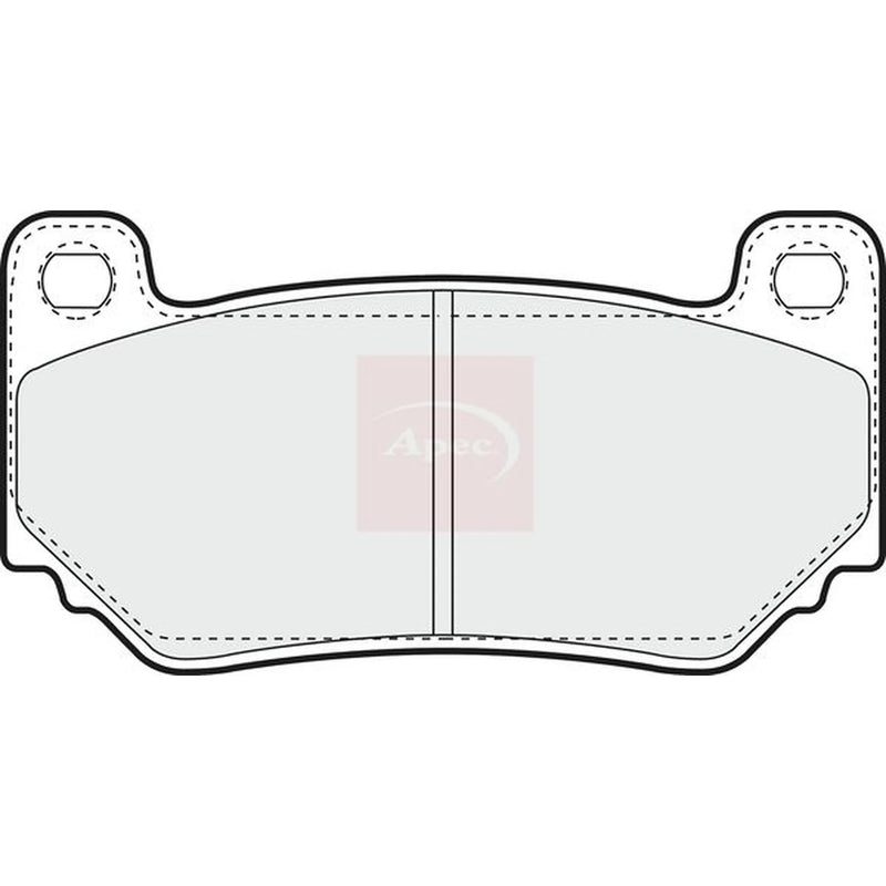 Apec Front Brake Pad Set PAD1346