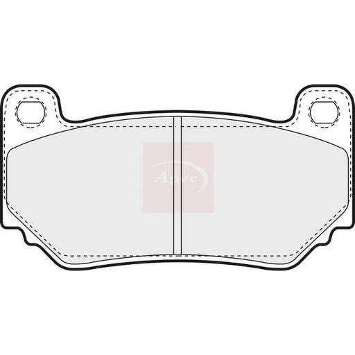 Apec Front Brake Pad Set PAD1346