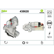Valeo Starter Motor 12V 0.8kW 12 Teeth 438628