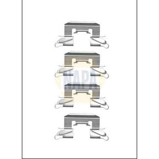 NAPA Brake Pad Accessory Fitting Kit Front NFK1140
