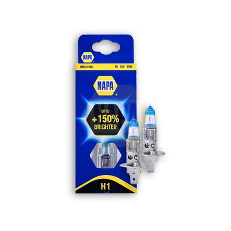 NAPA Napa H1 150 Headlamp Twin Pack NBU41548