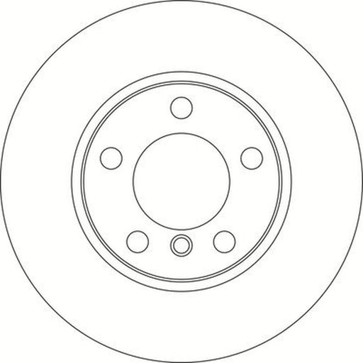 Abtex 2 x Vented Front Brake Discs BD1821V